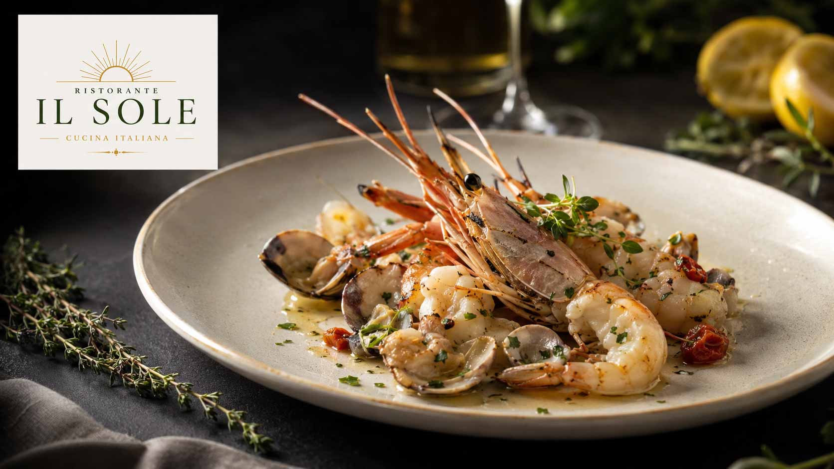 Seasonal dish prepared by Chef Rossi